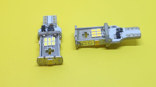 T15, T10 LED (W16W)-18smd [3020] - 6mes. gar 12-24V led rikverc